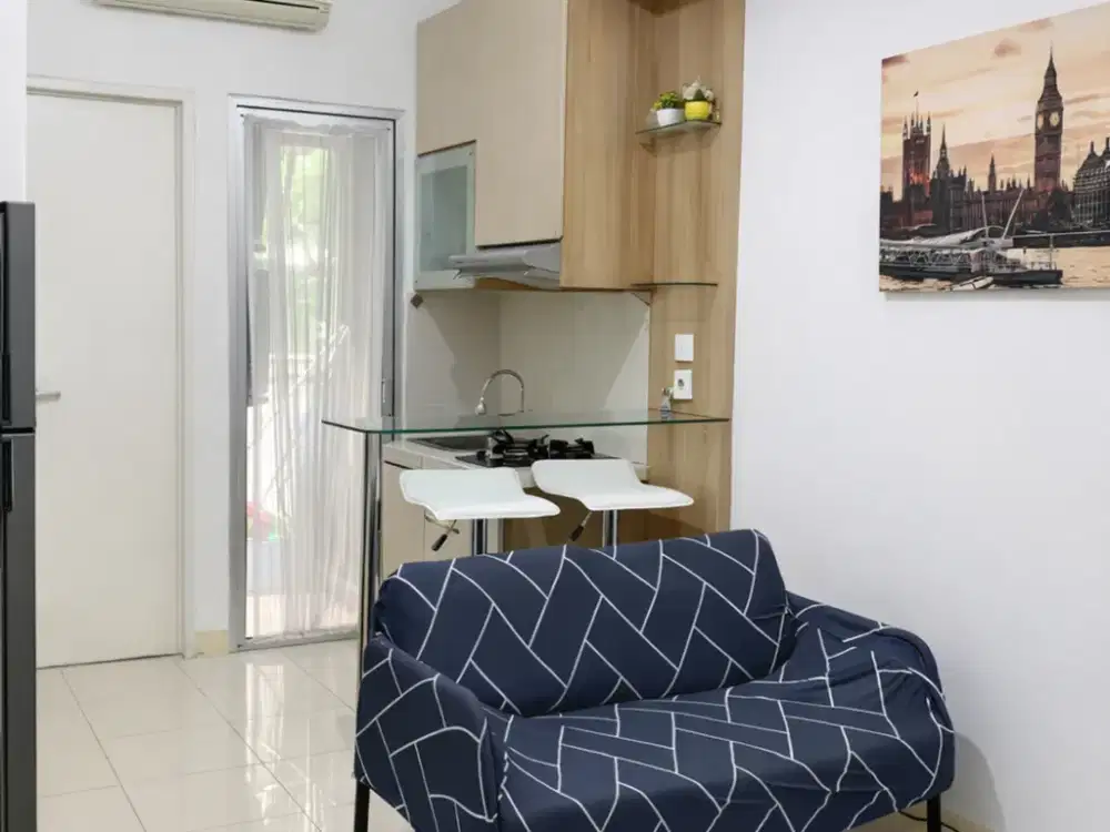 Disewakan Bulanan Promo Apartemen Green Palace Kalibata City 2BR Furnish