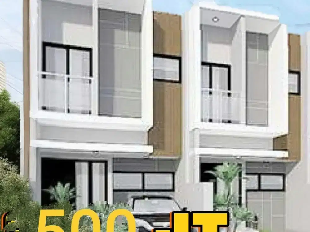 2 Lantai Rumah New Telah Ready Stock Dekat Gerbang Tol Cisalak Depok