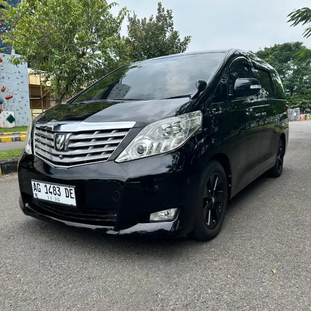 TOYOTA ALPHARD 2.4 G AT 2009 KM LOW PAJAK HIDUP