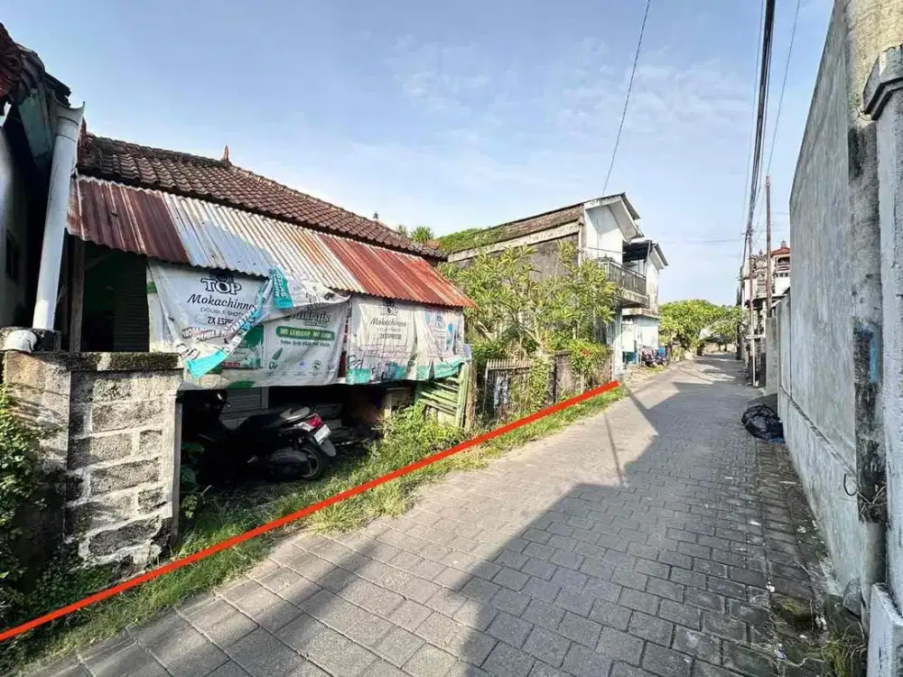 Tanah Strategis Jl Giri Puspa Tembusan Taman Griya Jimbaran