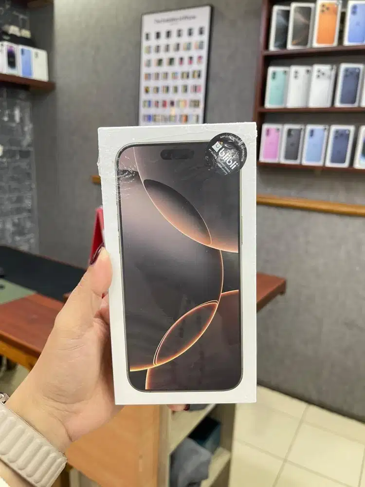 Iphone 16 pro max 256 Desert NEW garansi resmi 1thn