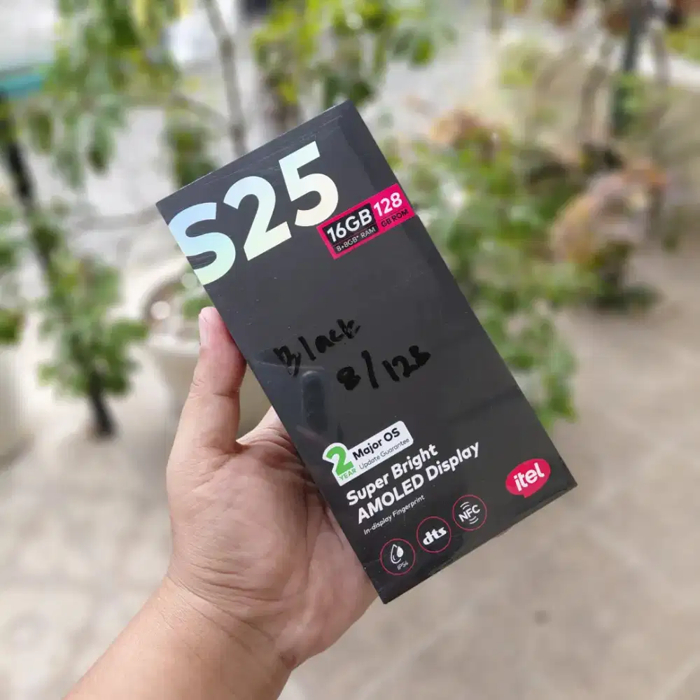 Itel S25 8/128GB - Baru Garansi Resmi