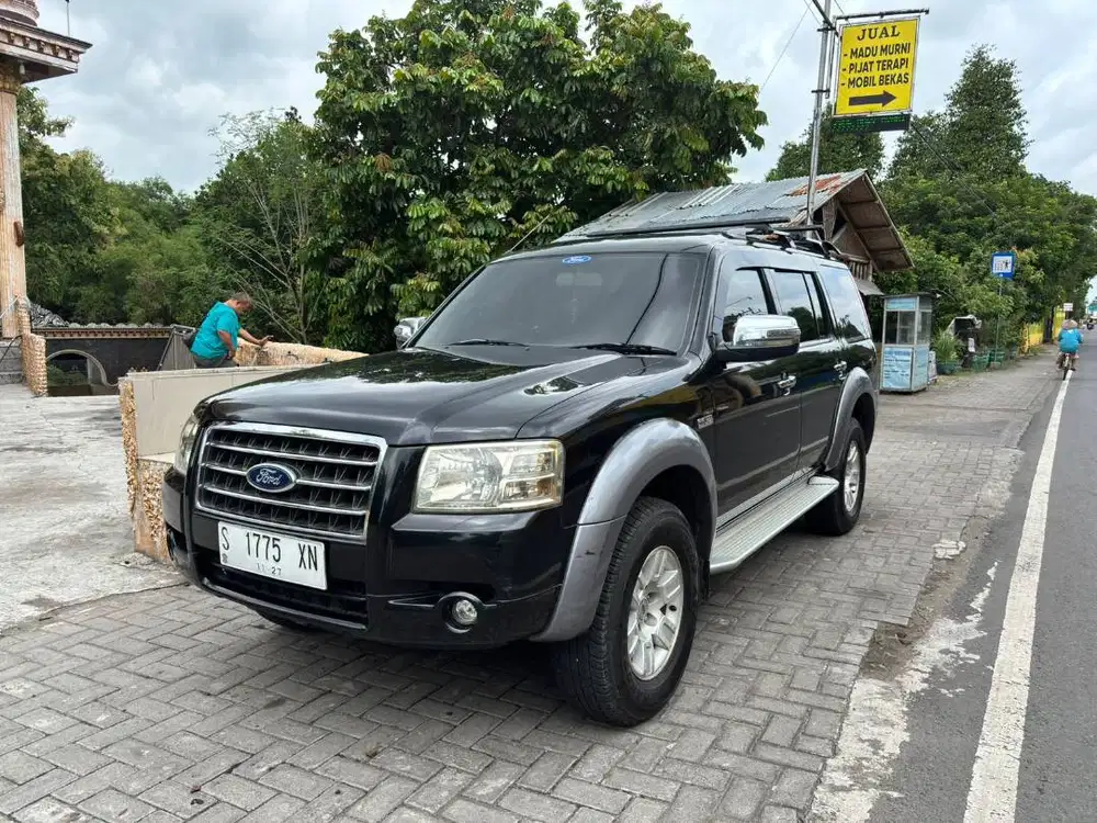 Ford Everest XLT 2008 plat S Agus mobil bekas sekoto kediri