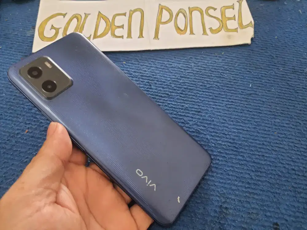 Vivo Y15S Ori Ram 3gb/32Gb#Golden ponsel
