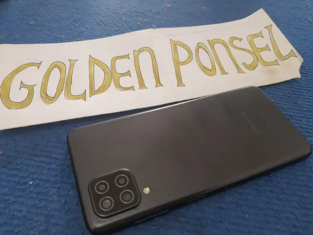 Samsung A12 128Gb/Ram 6Gb.Perfect#Golden Ponsel
