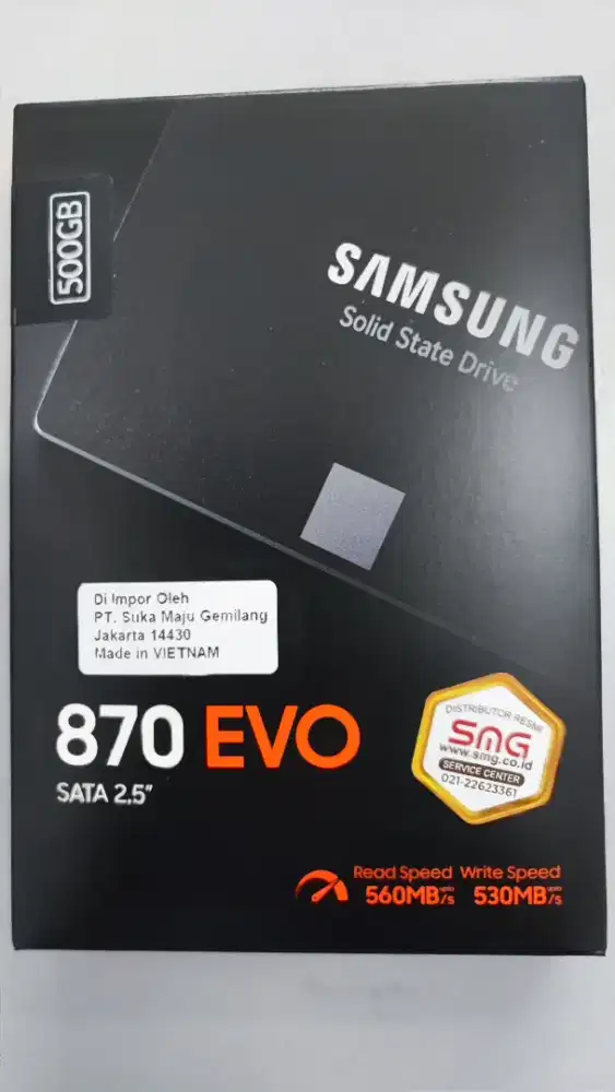 Ssd samsung 500 gb