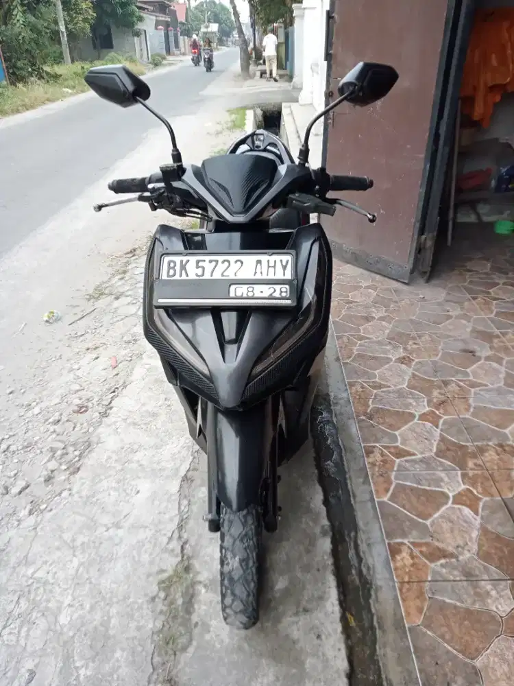 Honda Vario 125 thn 2018 body sesuai fhoto pajak hidup Medan asli