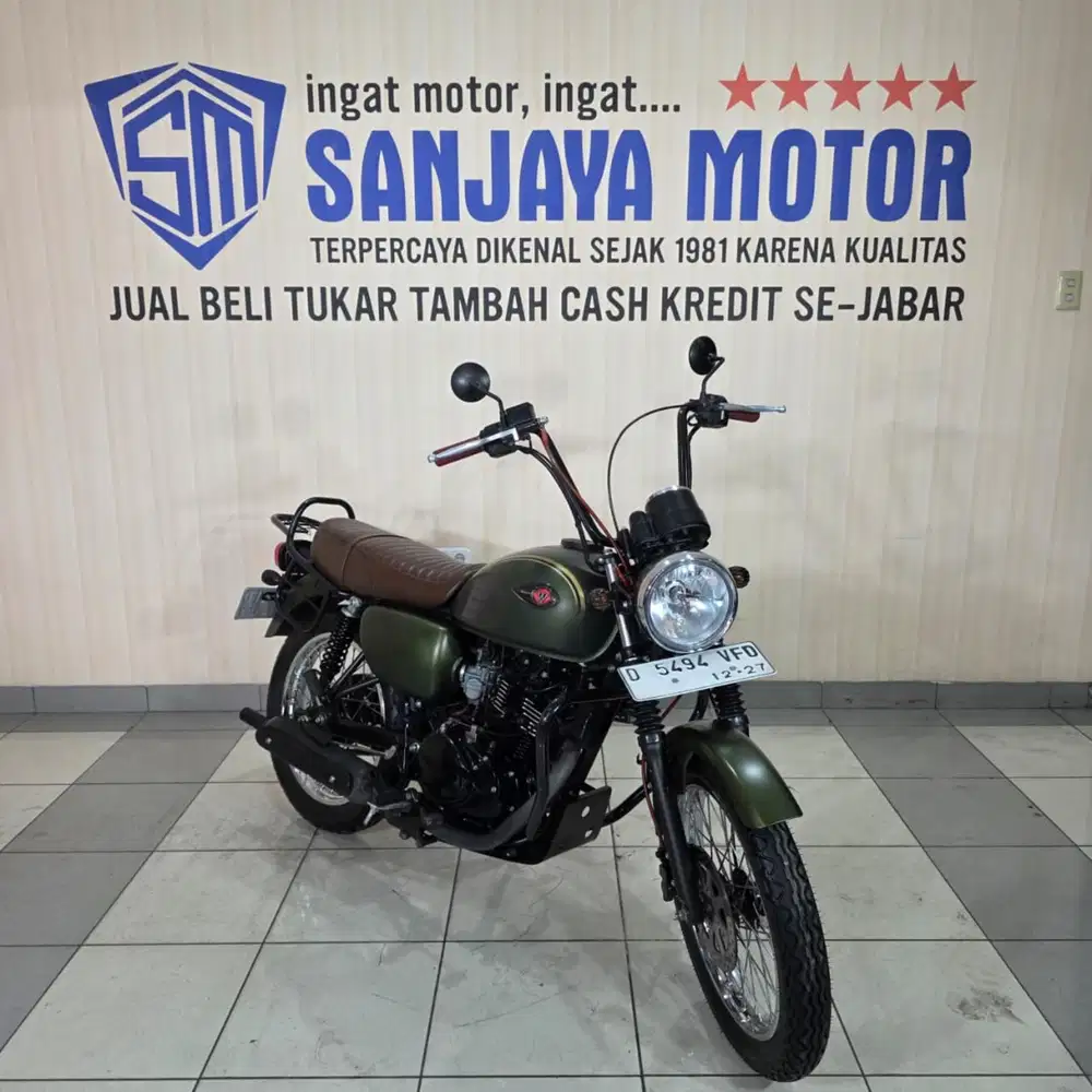 Kawasaki W175 SE 2022, Wildan Sanjaya Motor Bandung