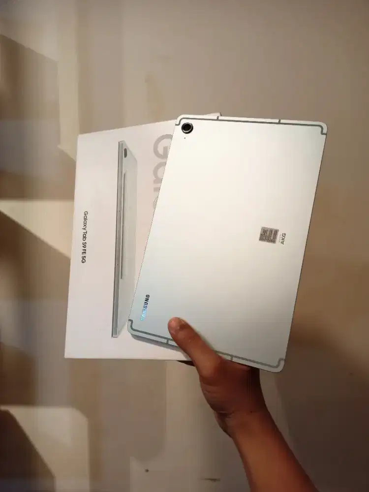 Jual Tab Samsung S9 FE 5G Second Ram 6/128Gb Mulus Fullset