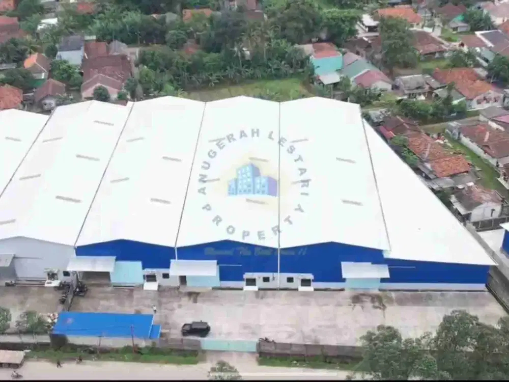 DISEWAKAN PABRIK DEKAT TOL BALARAJA BARAT, TANGERANG