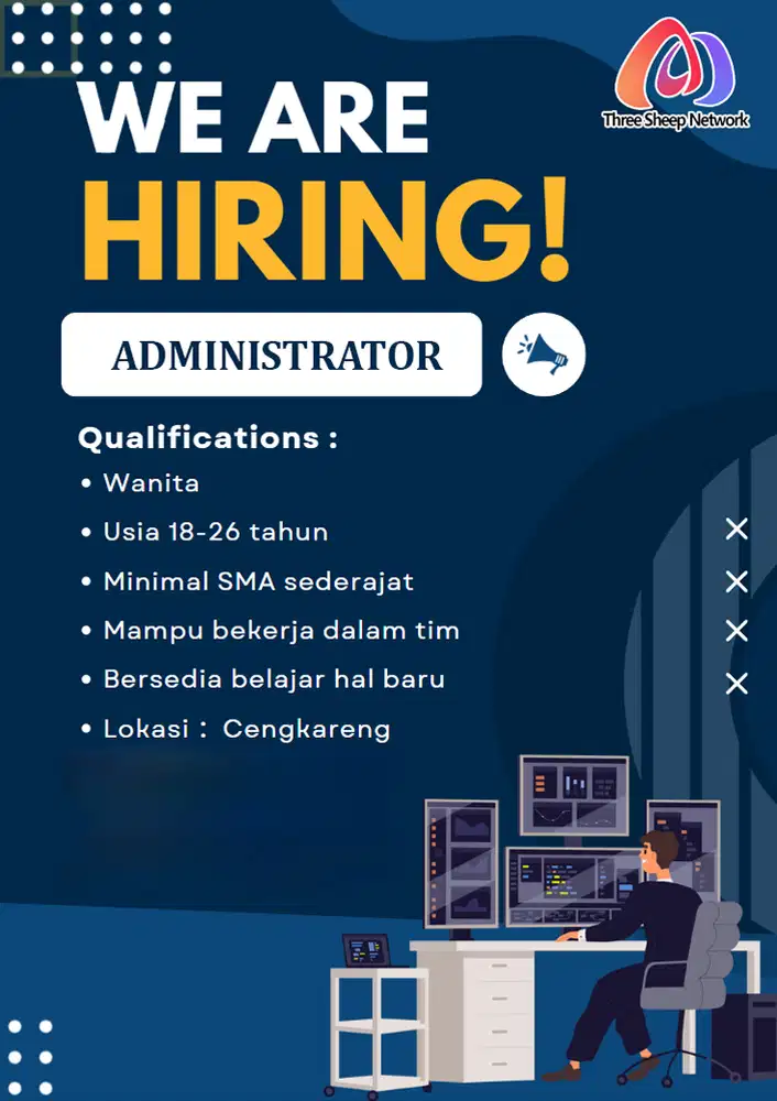 Lowongan Kerja:Staff Administrasi