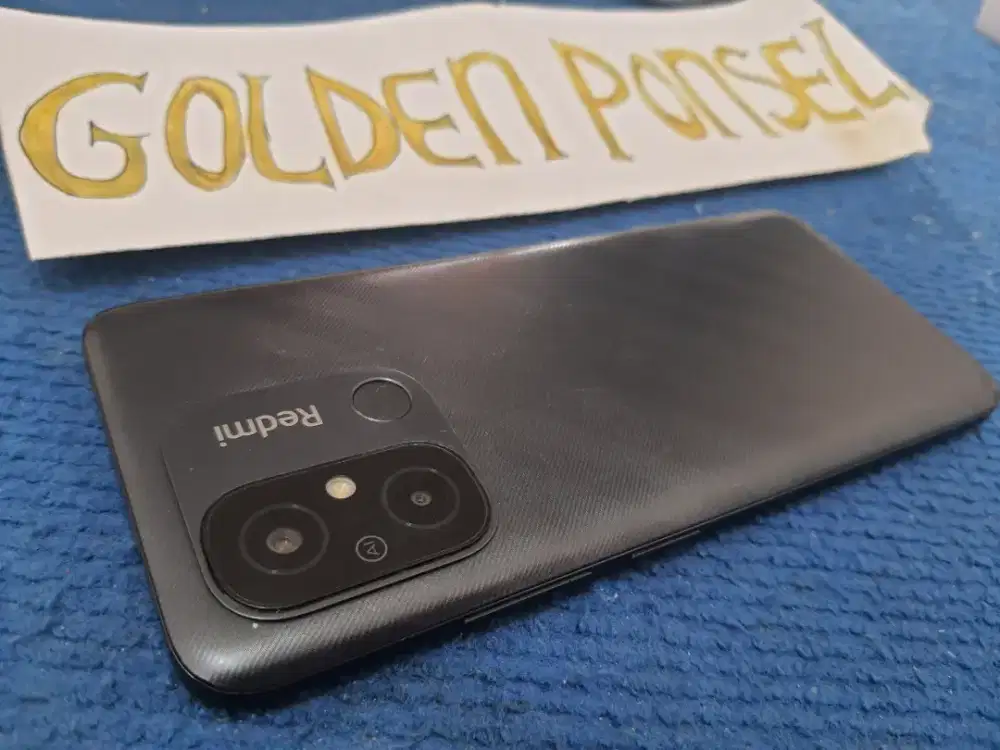 mi 12C Finger 32Gb/Ram 3Gb.ori#Golden Ponsel