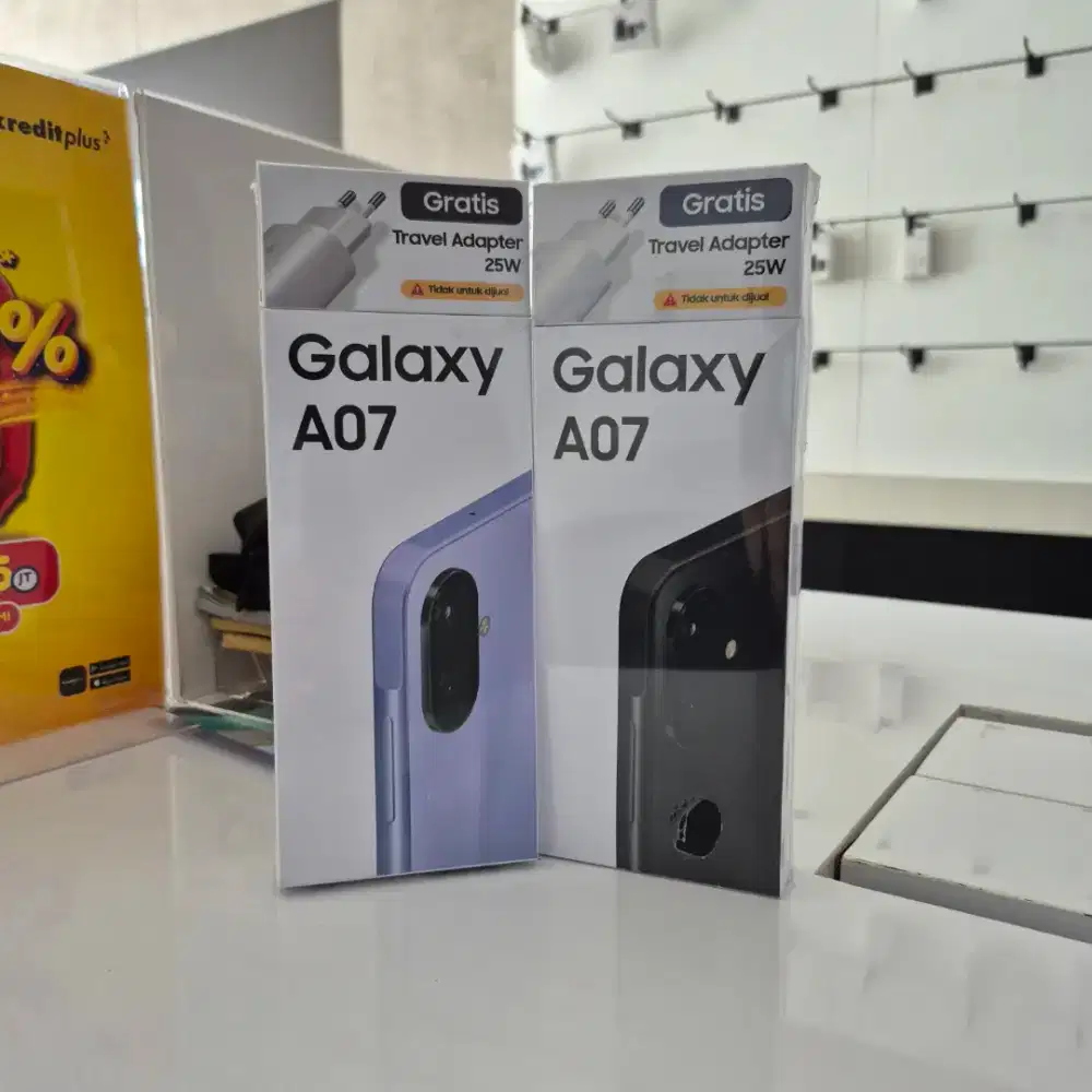 Termurah!!! Samsung A07 4/128GB garansi resmi 1 tahun