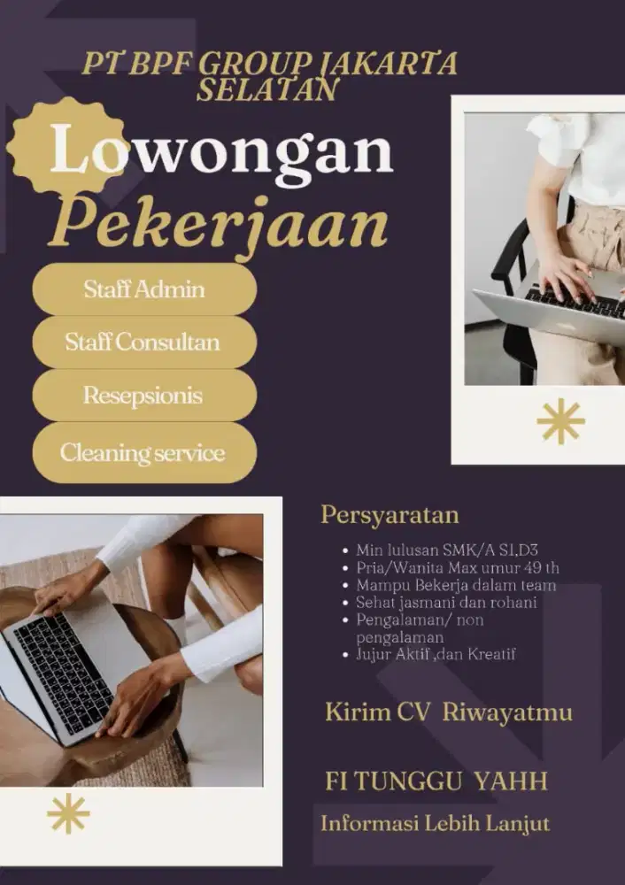 Loker di Pacific place SCBD jakarta selatan