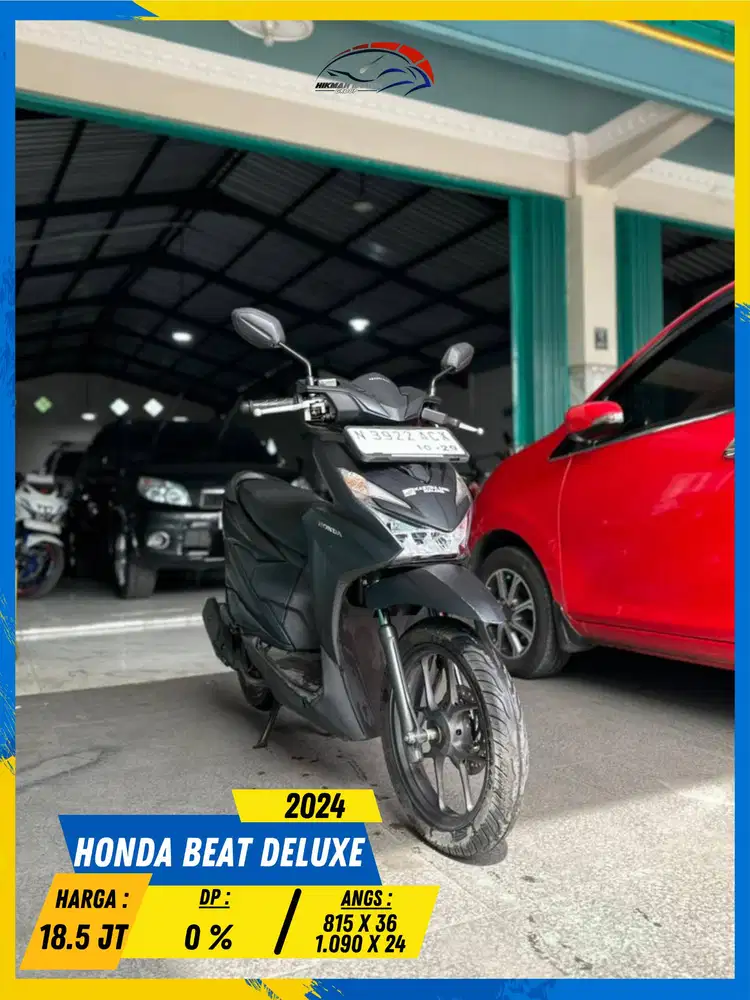 HONDA BEAT DELUXE 2024 LIKE NEW MASZEHH HIKMAH MOTOR KEPUH