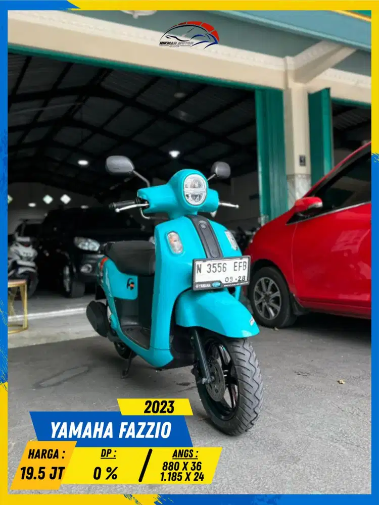 YAMAHA FAZZIO 2023 MURAH CIAMIK MASZEEHH HIKMAH MOTOR KEPUH MALANG