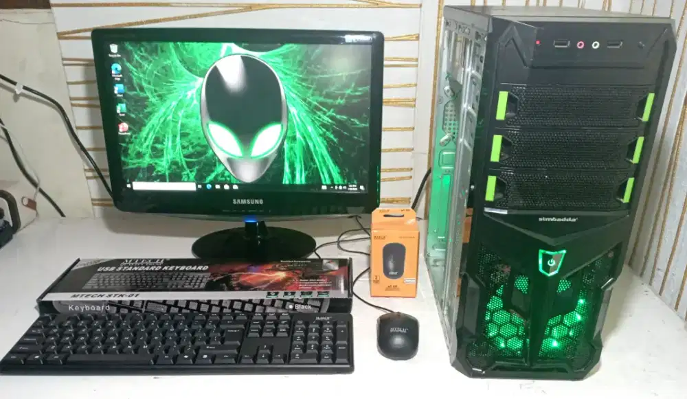 PC Komputer Fullset Core i5/ Ram 8Gb/ HDD 500Gb/ Monitor 19 inch