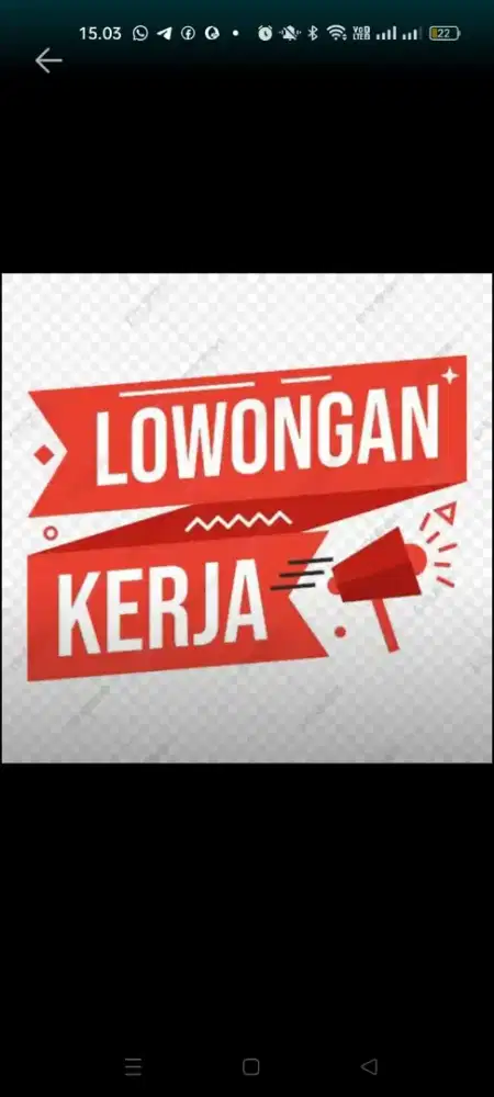 Lowongan pekerjaan
