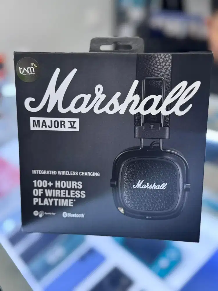 Marshal Major V Black New Garansi Resmi Tam Murah