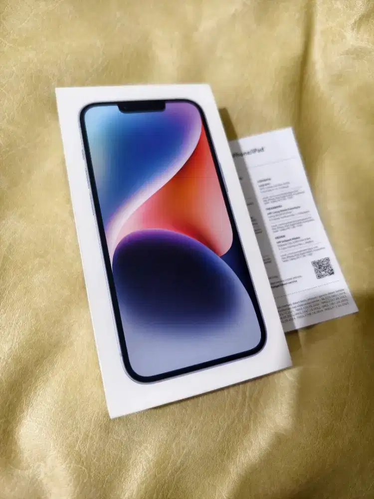 Iphone 14 128gb ibox NEW resmi/ biru