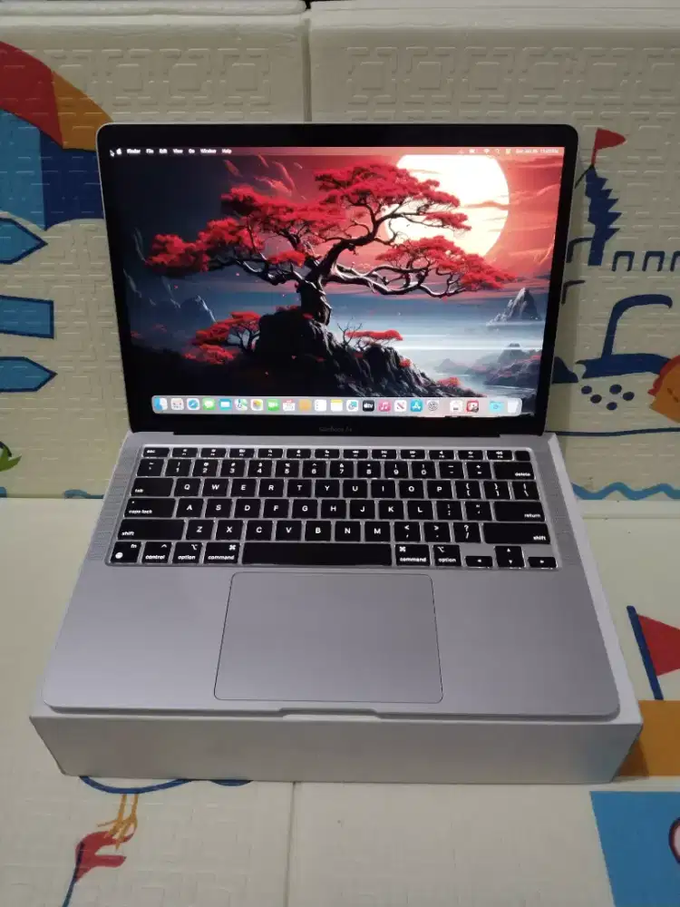 MacBook Air M1 Retina 13in 2020 ram 8/SSD 256 slim mulus terawat