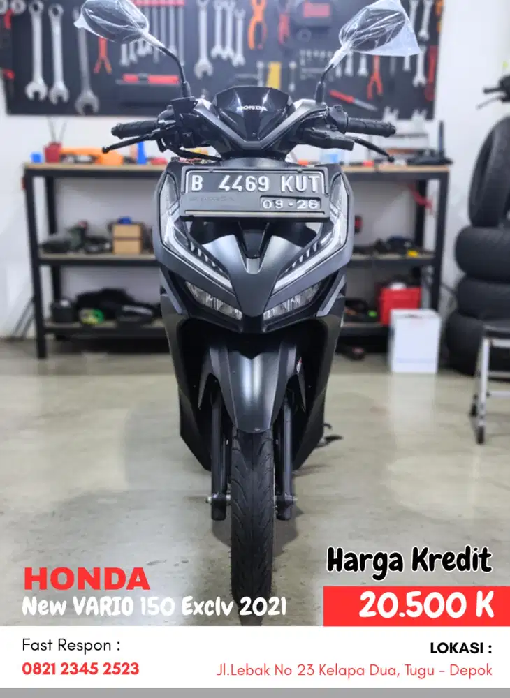 DP 500 - Vario 150 Keyless 2021 Barang Bagus Mulus