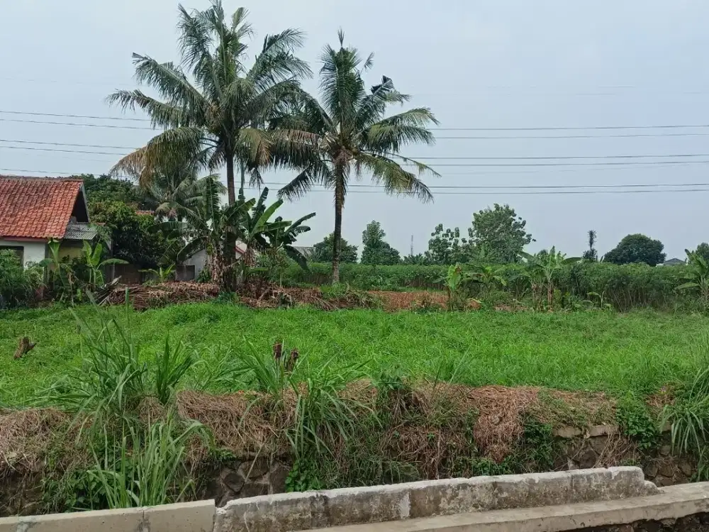 9 Menit Stasiun Cilebut Kavling strategis Lokasi Prospektif Free SHM