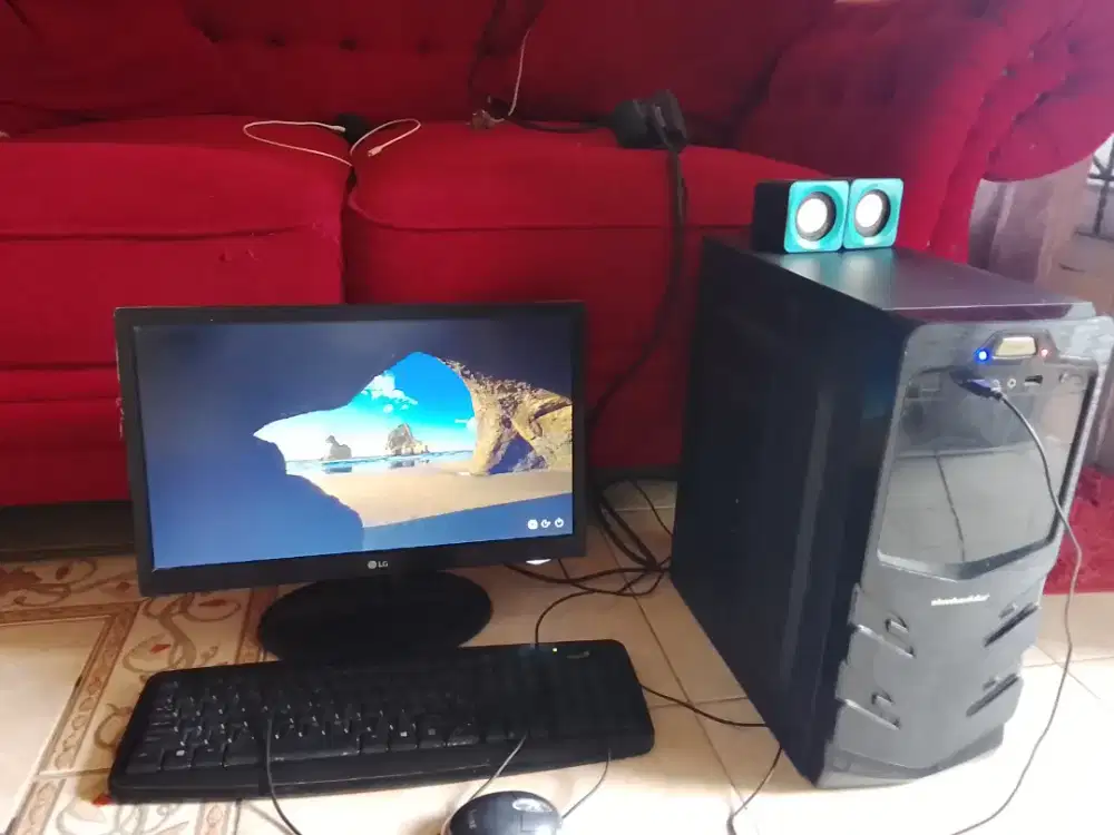 Cpu core i5 + monitor LED 19 inc LG