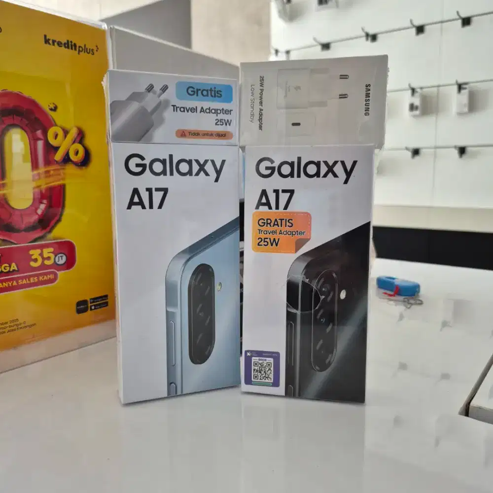 Termurah!!! Samsung A17 LTE 8/128GB garansi resmi 1 tahun