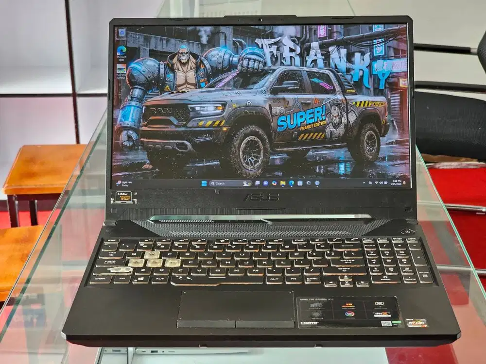ASUS TUF A15 FA506II AMD Ryzen 7 4800H Ram 16 GB SSD 512 GB Nvidia GTX