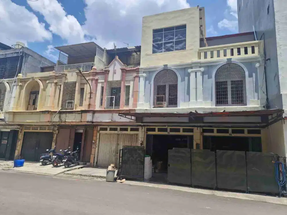 DIJUAL RUKO 2 UNIT KOMPLEK KFT PELANGI PALEM JAKARTA BARAT, LT. 56m2, 3 LANTAI