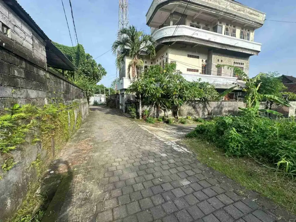 DIJUAL TANAH LOKASI JALAN TRENGGULI PENATIH DENPASAR TIMUR