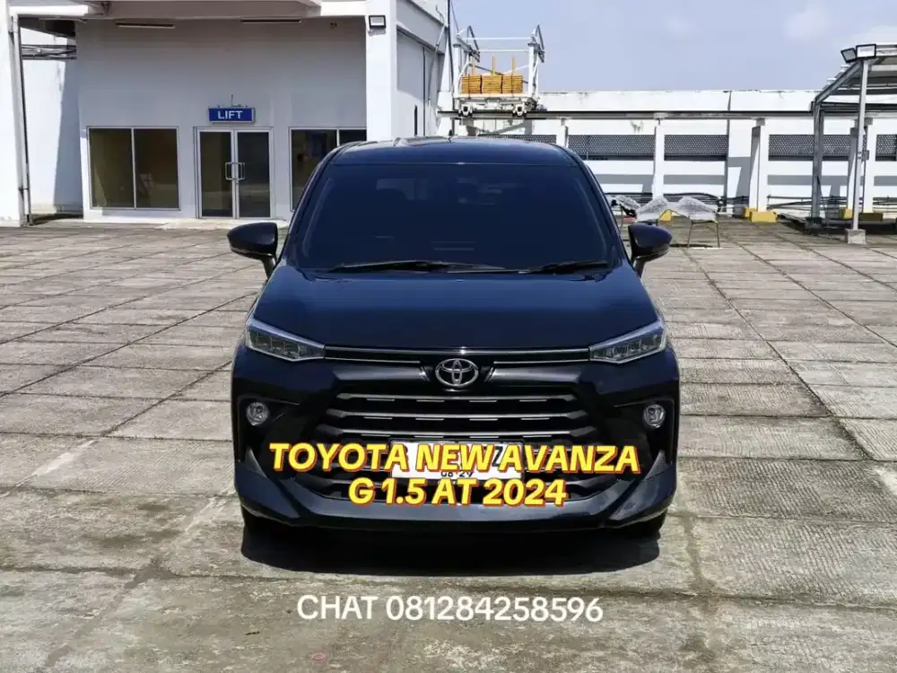 (KM19RB) TOYOTA NEW AVANZA G 1.5 AT 2024/PAJAK 8-2026