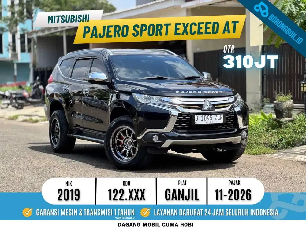 DP 10JT!!PAJERO EXCEED AT 2019 SIAP PAKAI