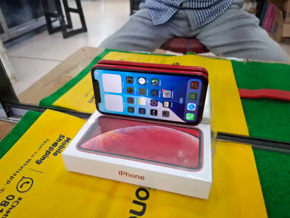 Iphone XR 128 resmi PA/A mulus no minus lengkap