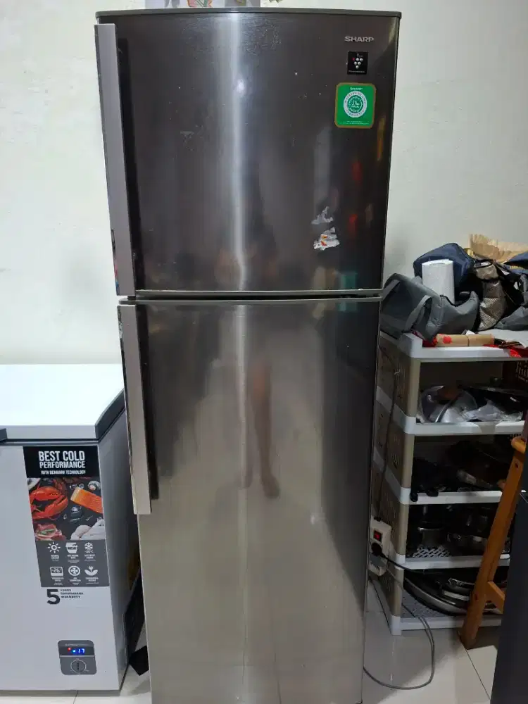 Kulkas sharp 2 pintu 352 ltr