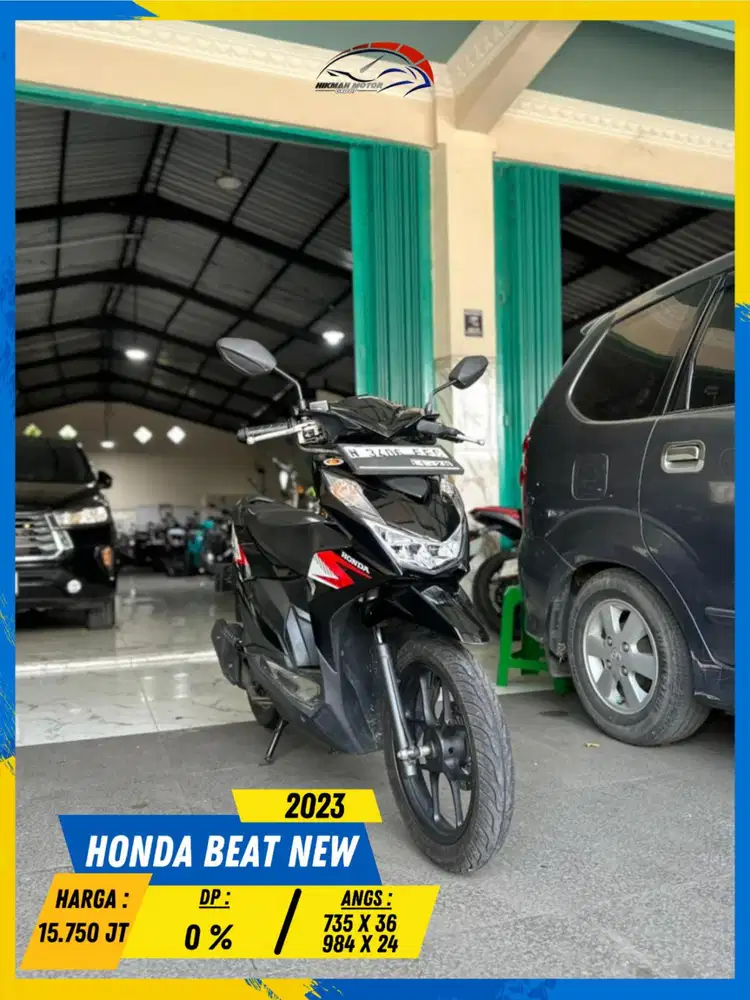 HONDA BEAT NEW 2023 NEGO SAMPE DEAL MASZEHH HIKMAH MOTOR KEPUH MALANG