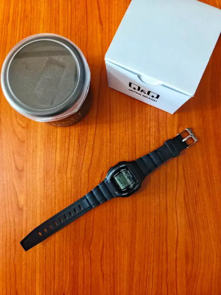 JAM TANGAN PRIA Q&Q QnQ SUPERIOR DATABANK ORIGINAL [FREE NATO STRAP]