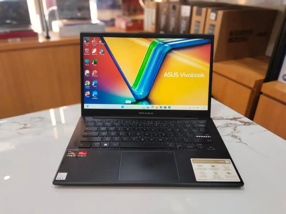 LAPTOP! ASUS VIVOBOOK E1404FA RYZEN 5-7520U/RAM 8GB/SSD 512GB/14FHD