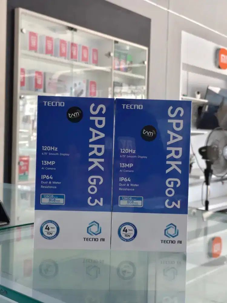 Tecno Spark Go 3 4/128GB (new) bisa cod, Fastrespon WA