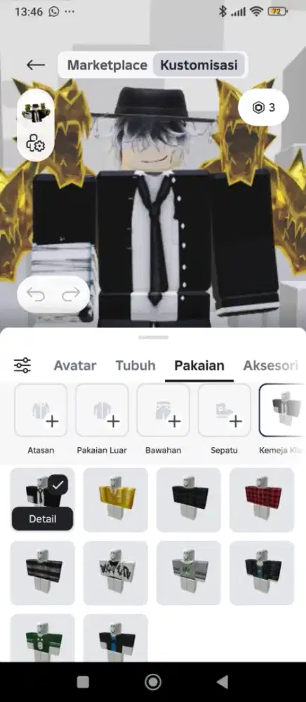 akun roblox murmer .