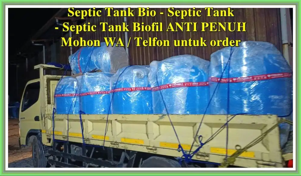 Septic Tank, Sepiteng Bio, Biotech, Biofil, Biotank,