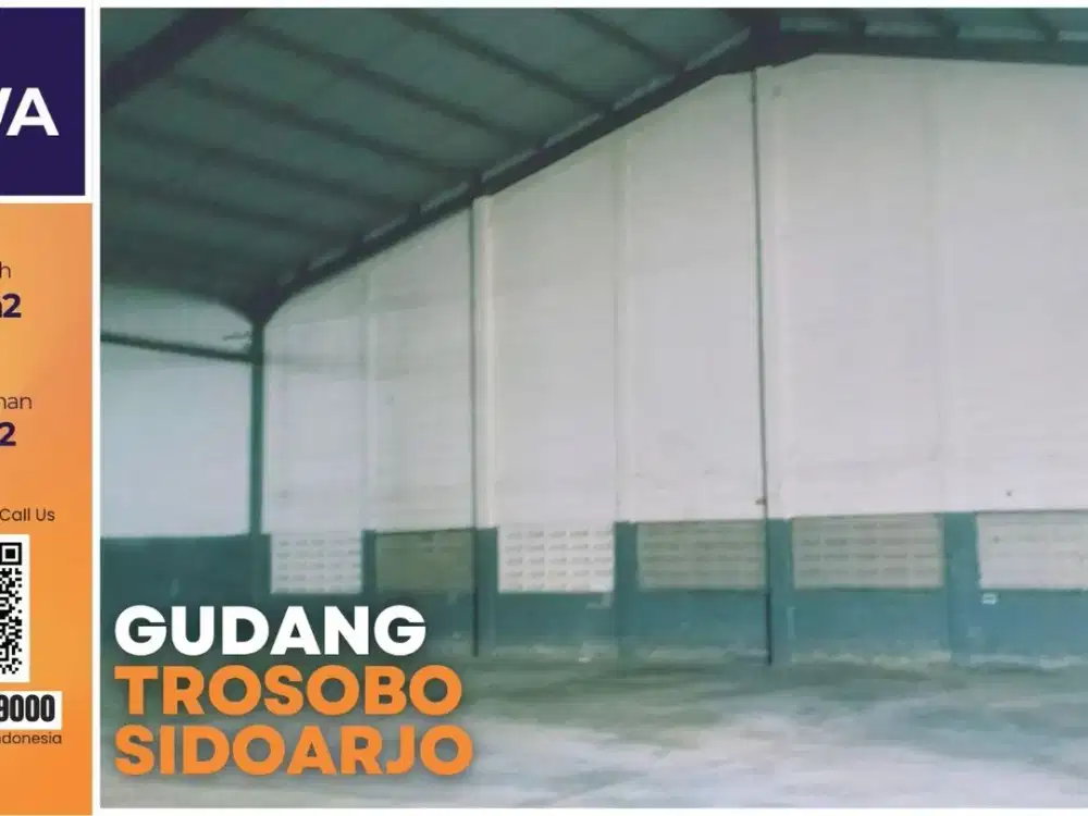 Disewakan Gudang Trosobo Gilang Taman Sidoarjo Siap Operasi & Kontainer Masuk - The EdGe
