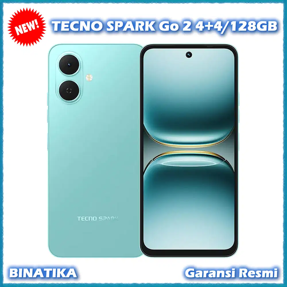 Baru - TECNO SPARK Go 2 4+4/128GB Garansi Resmi