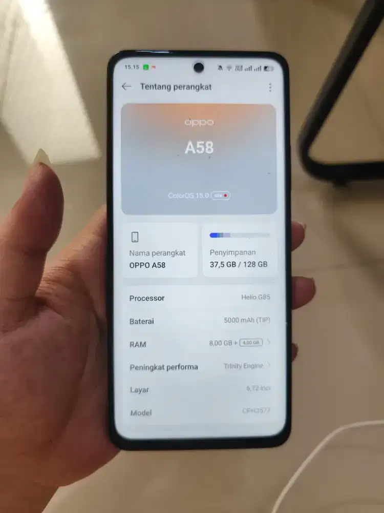 Jual HP Oppo A58 Ram 8+4 /128