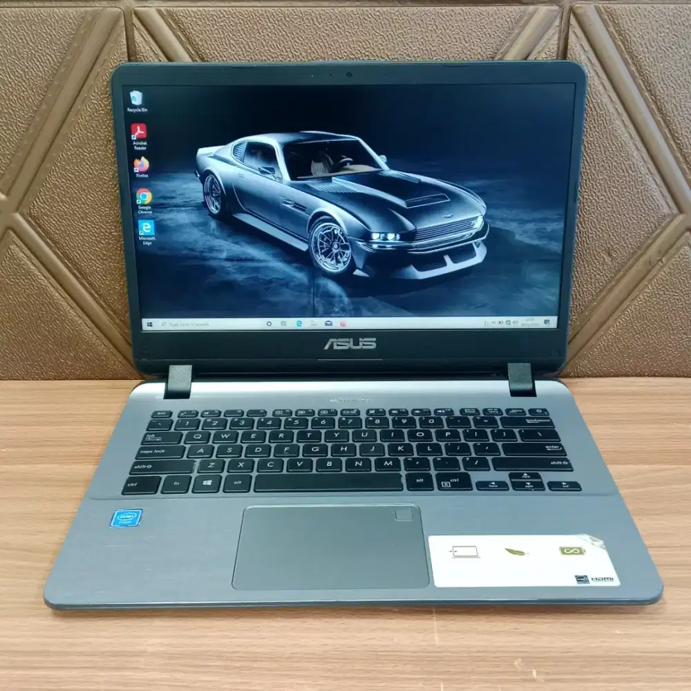 ASUS A407M INTEL N4000 INTEL UHD GRAPHICS RAM 4GB DDR4 SSD 128GB 14INC