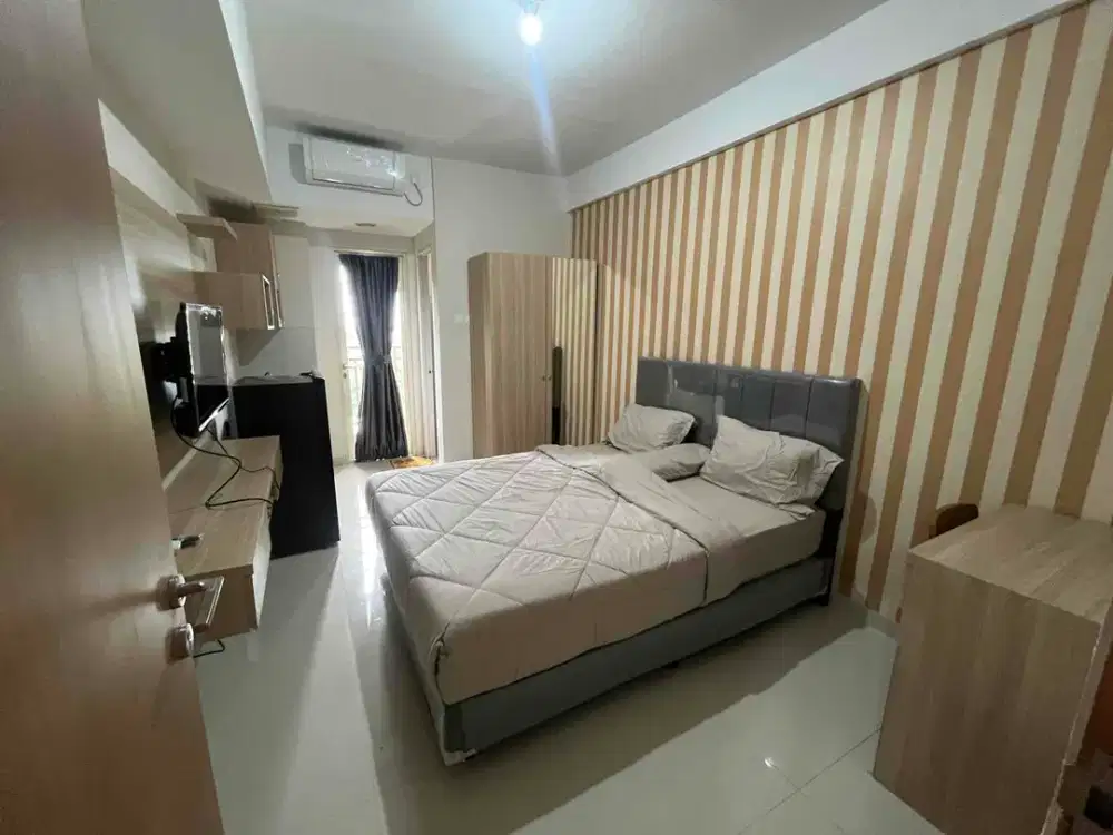 sewa bulanan apartemen green lake view cimanggis depok
