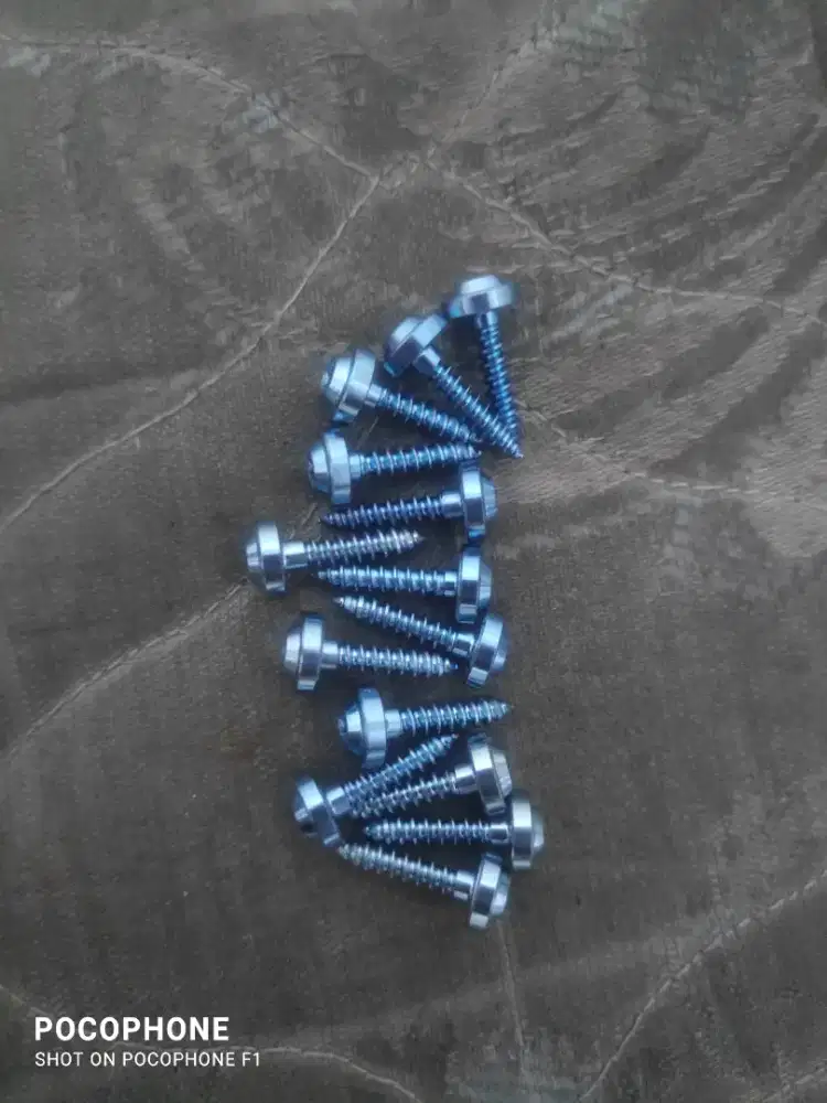 Jual baut titanium grade 5 utk body honda