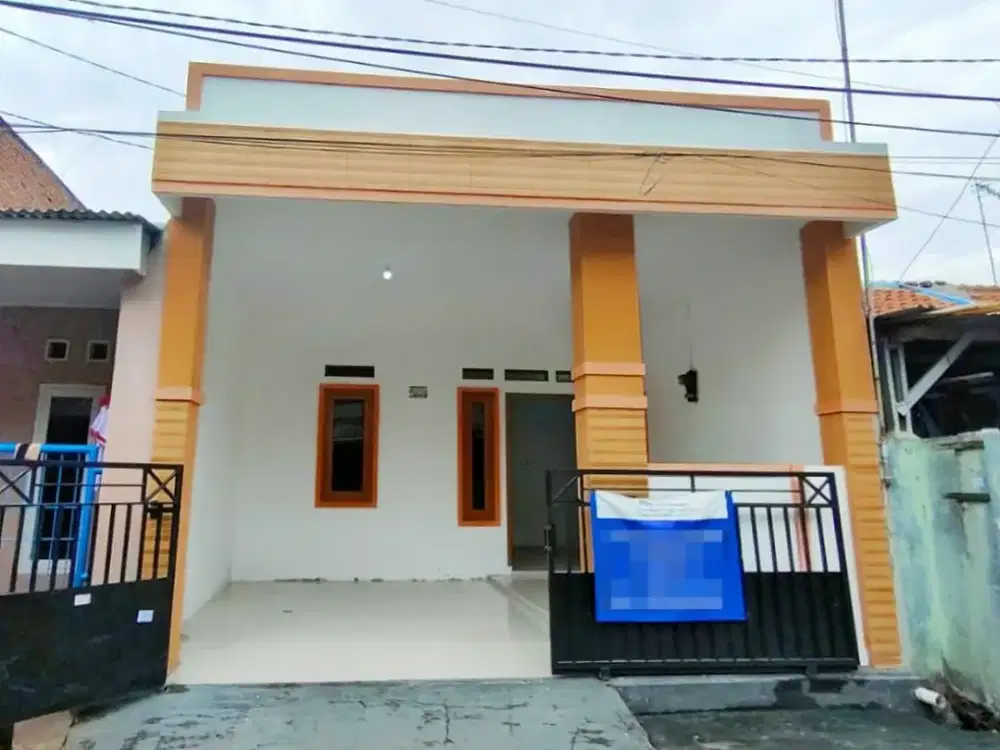 DIJUAL RUMAH MURAH MINIMALIS 2 KAMAR TIDUR, FREE TOREN 520 LITER & MESIN AIR DI PERUMAHAN CIKARANG BARU