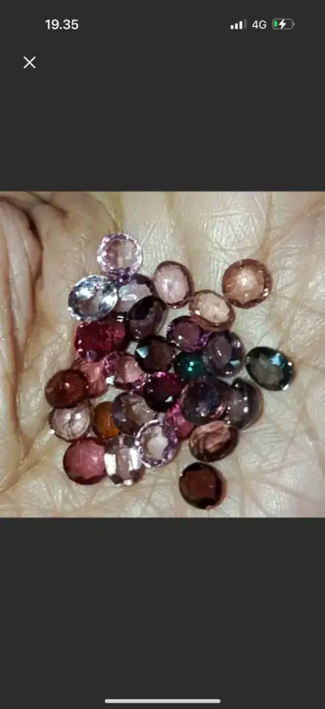 Natural Spinnel harga per pcs